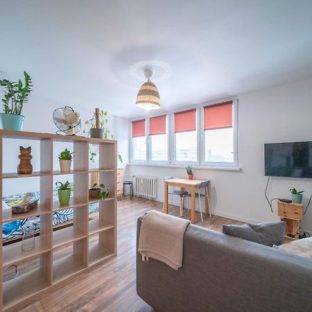 10Th Floor Studio In The City Center Of Wroclaw Apartment ภายนอก รูปภาพ